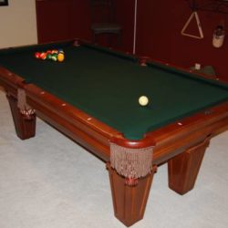 Brunswick 7' Pool Table with Accessories
